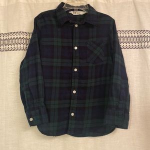 H&M Plaid Flannel Button Up